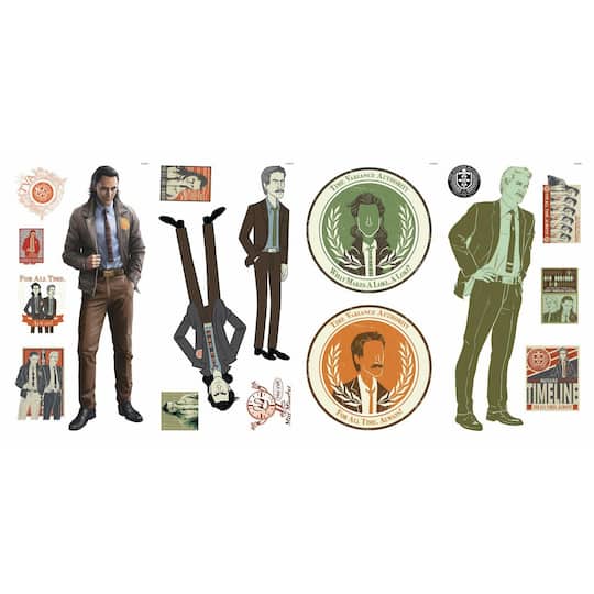 RoomMates Marvel Loki Peel & Stick Wall Decals